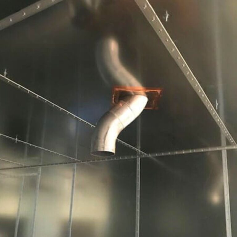 Cryogen Vent Pipe Through Shielding Wall