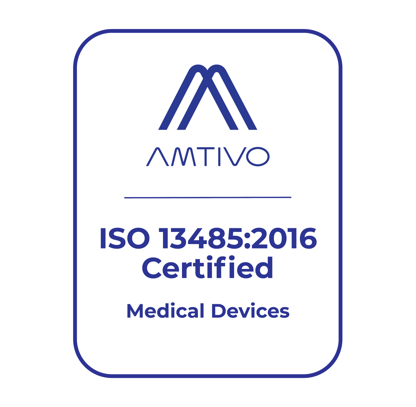 ISO 13485 Logo Amtivo