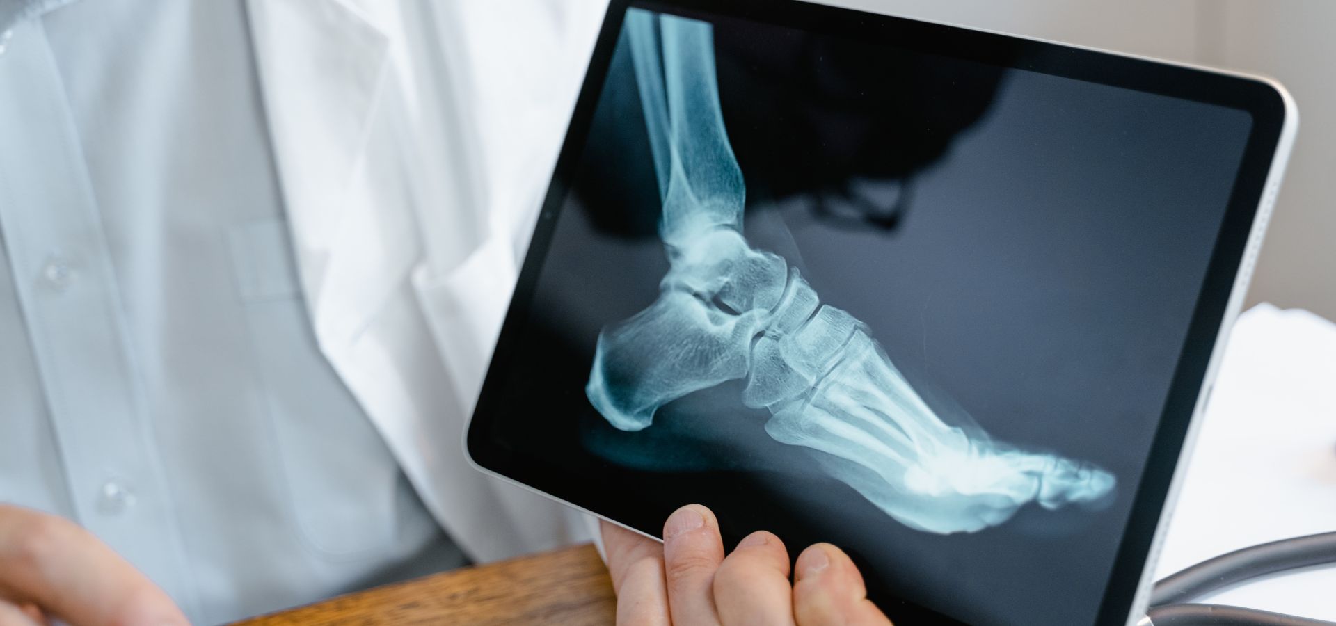 Professional podiatry X-ray suite for advanced diagnostic foot and ankle imaging in a medical office.