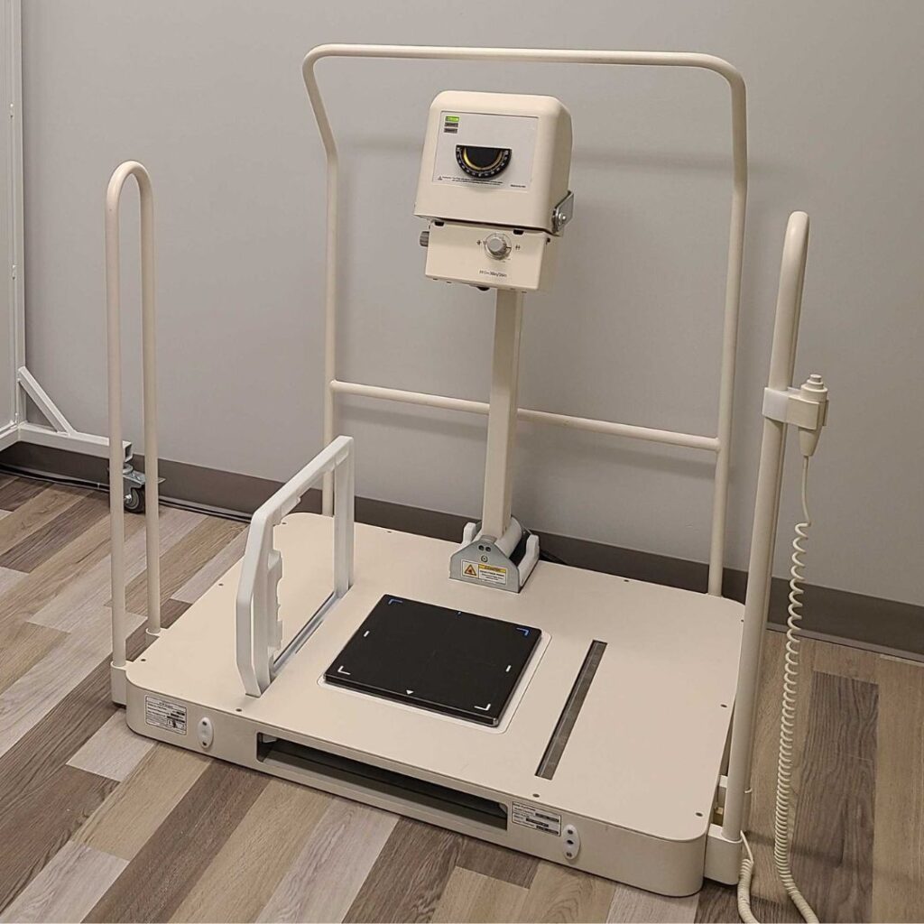 weight bearing x ray podiatry system